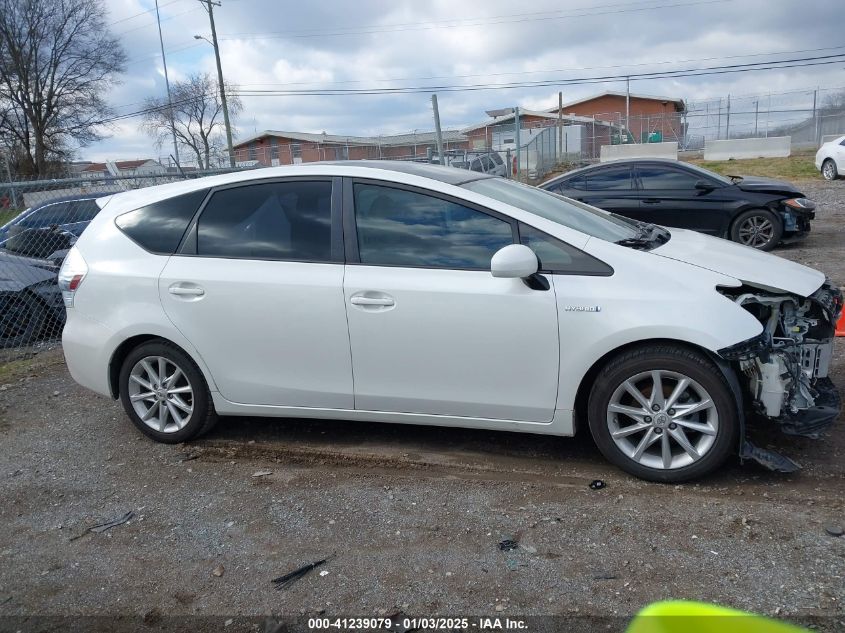 VIN JTDZN3EU0D3204176 2013 Toyota Prius, V Five no.14