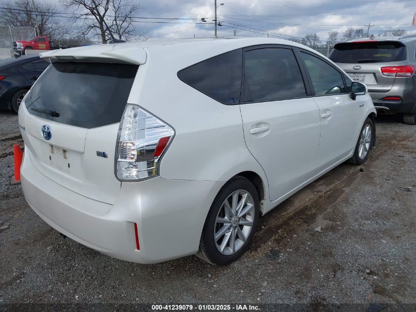 VIN JTDZN3EU0D3204176 2013 Toyota Prius, V Five no.4