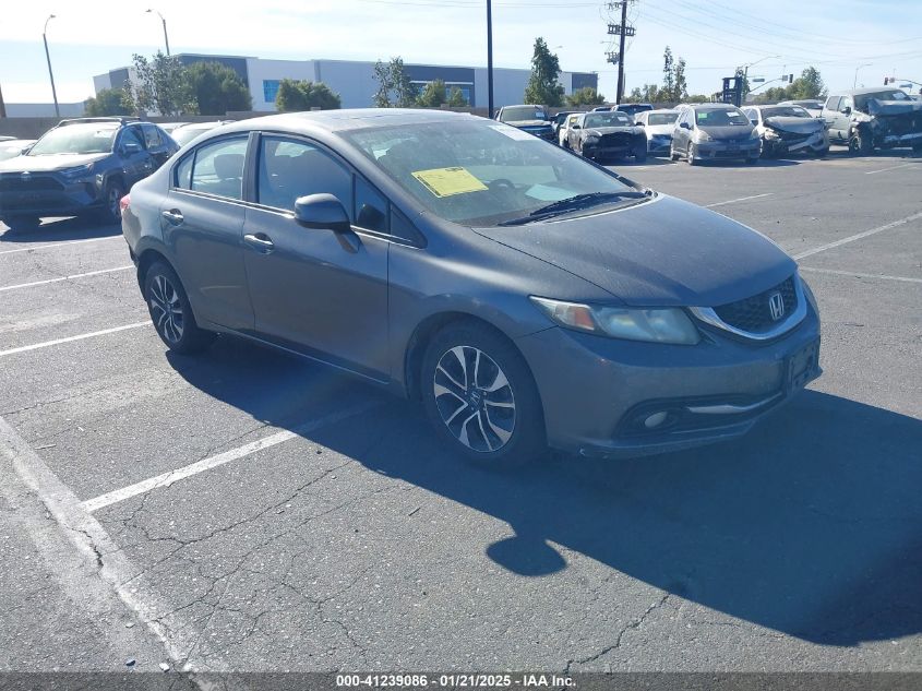 VIN 19XFB2F97DE203616 2013 Honda Civic, Ex-L no.1