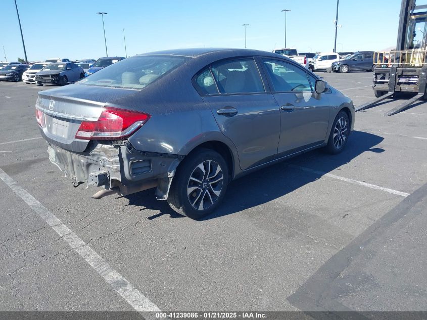 VIN 19XFB2F97DE203616 2013 Honda Civic, Ex-L no.4