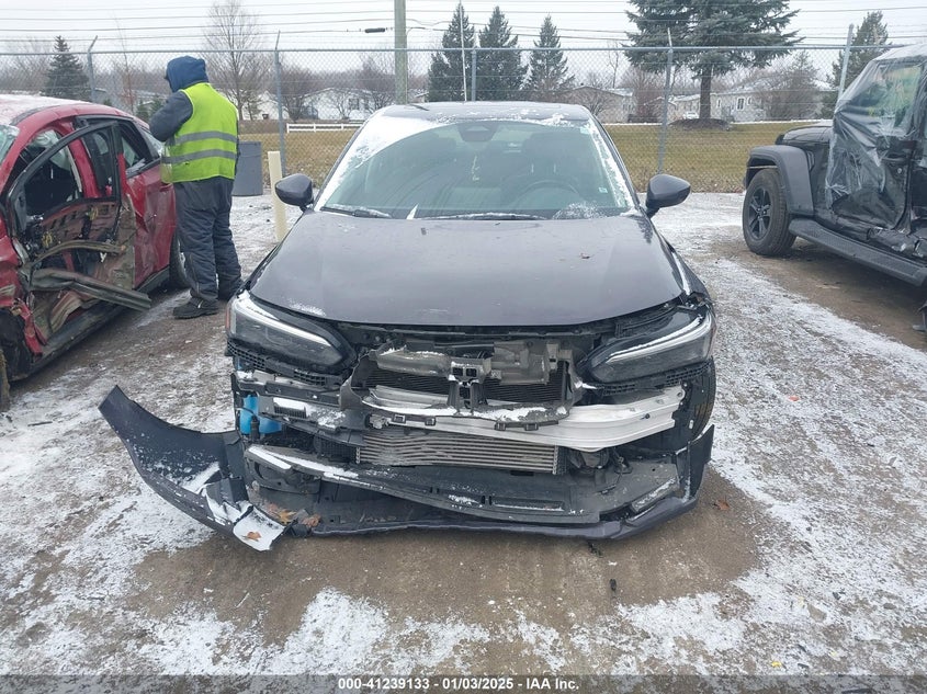 2022 HONDA CIVIC VIN: 19XFL1H71NE014559