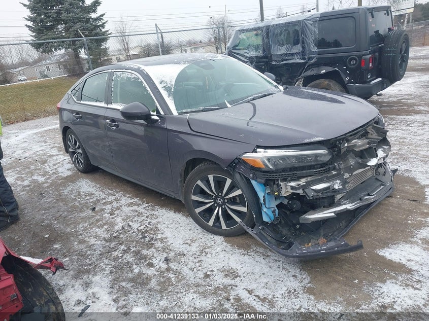 2022 HONDA CIVIC VIN: 19XFL1H71NE014559