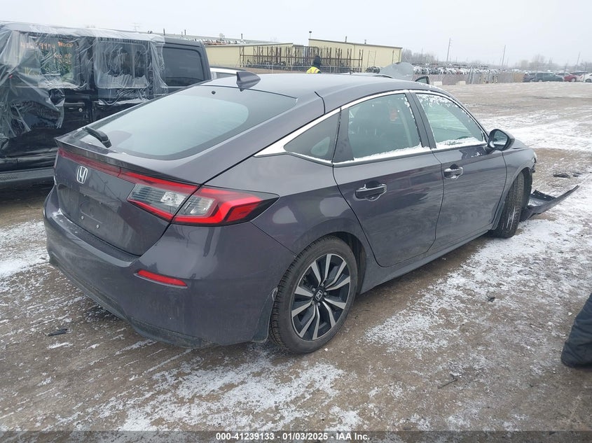 2022 HONDA CIVIC VIN: 19XFL1H71NE014559