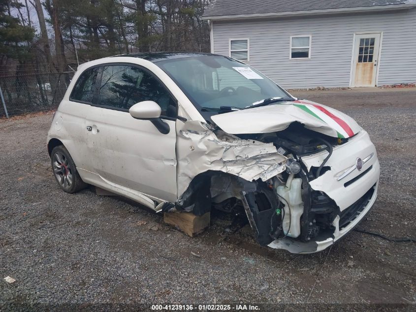 2015 Fiat 500 Sport VIN: 3C3CFFBR8FT500210 Lot: 41239136