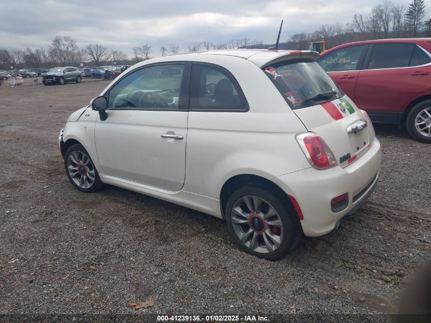 2015 Fiat 500 Sport VIN: 3C3CFFBR8FT500210 Lot: 41239136