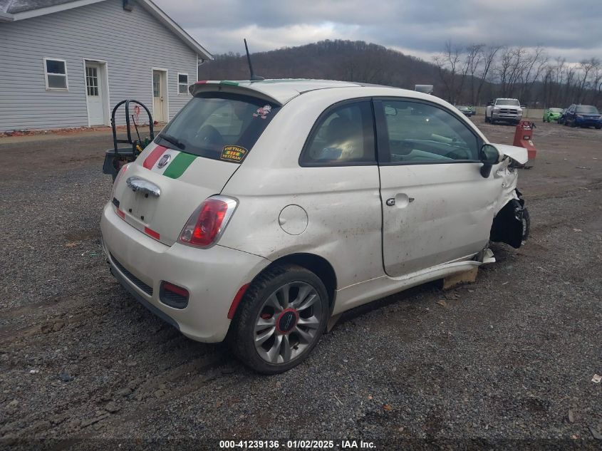 2015 Fiat 500 Sport VIN: 3C3CFFBR8FT500210 Lot: 41239136