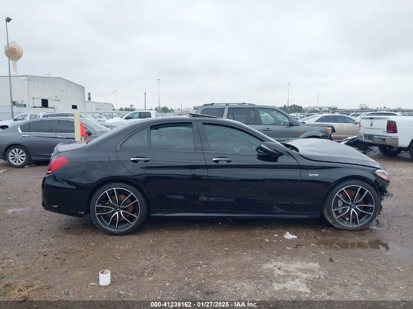 2019 Mercedes-Benz Amg C 43 4Matic VIN: 55SWF6EB5KU287991 Lot: 41239162