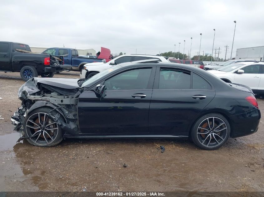 2019 Mercedes-Benz Amg C 43 4Matic VIN: 55SWF6EB5KU287991 Lot: 41239162