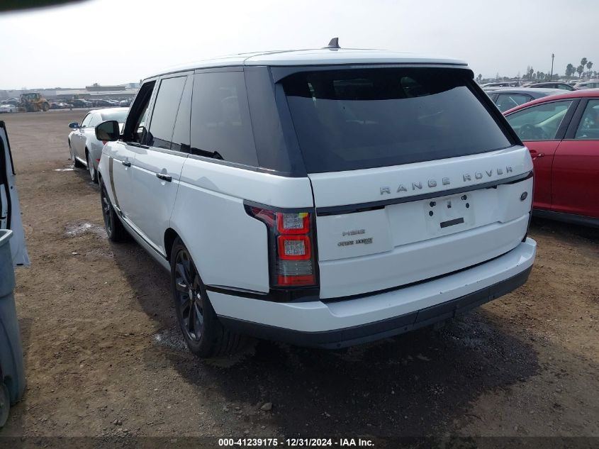 VIN SALGS2PF7GA288045 2016 LAND ROVER RANGE ROVER no.3