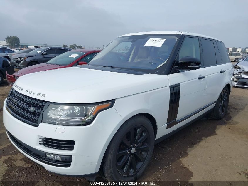 VIN SALGS2PF7GA288045 2016 LAND ROVER RANGE ROVER no.6