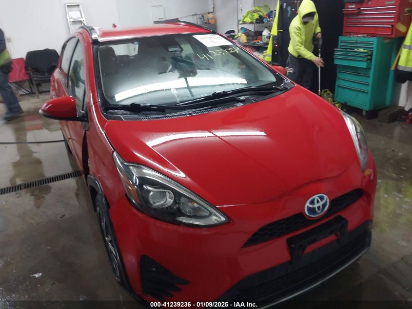 VIN JTDKDTB33J1599235 2018 TOYOTA PRIUS C no.12