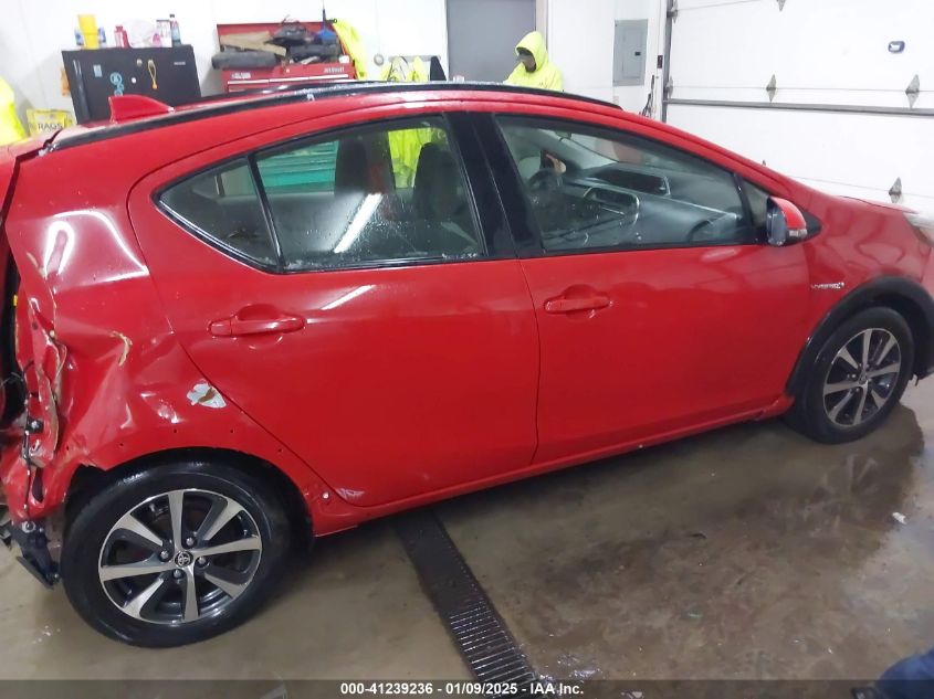 VIN JTDKDTB33J1599235 2018 TOYOTA PRIUS C no.13