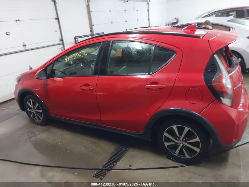 VIN JTDKDTB33J1599235 2018 TOYOTA PRIUS C no.14