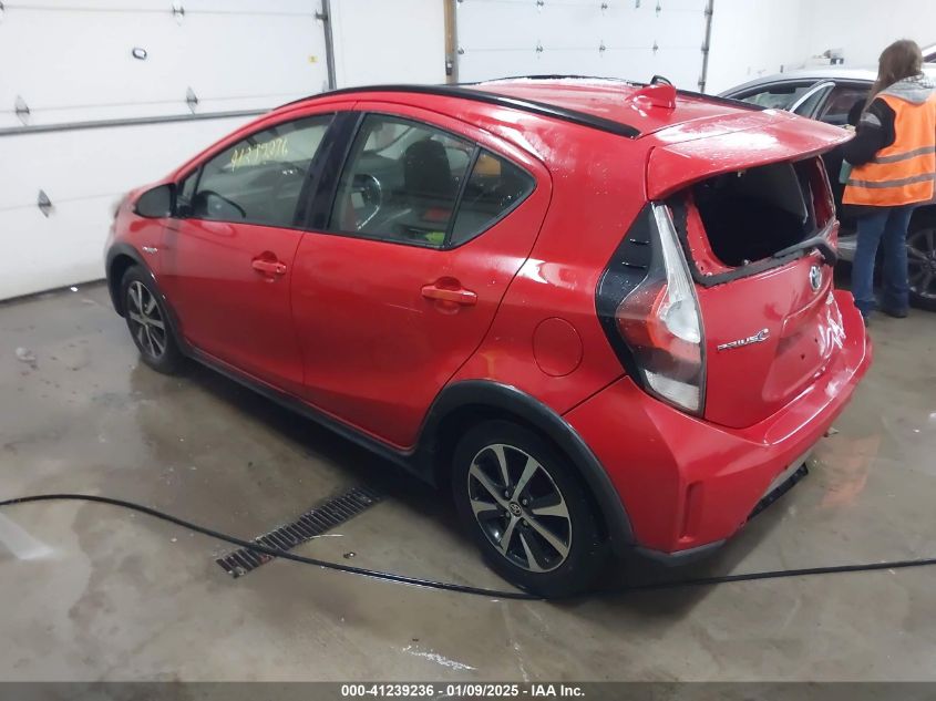 VIN JTDKDTB33J1599235 2018 TOYOTA PRIUS C no.3