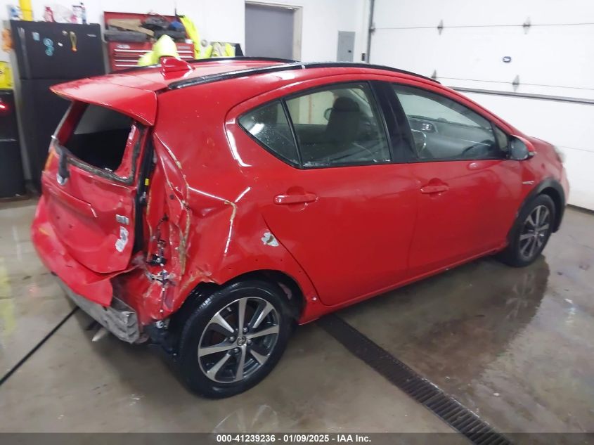 VIN JTDKDTB33J1599235 2018 TOYOTA PRIUS C no.4