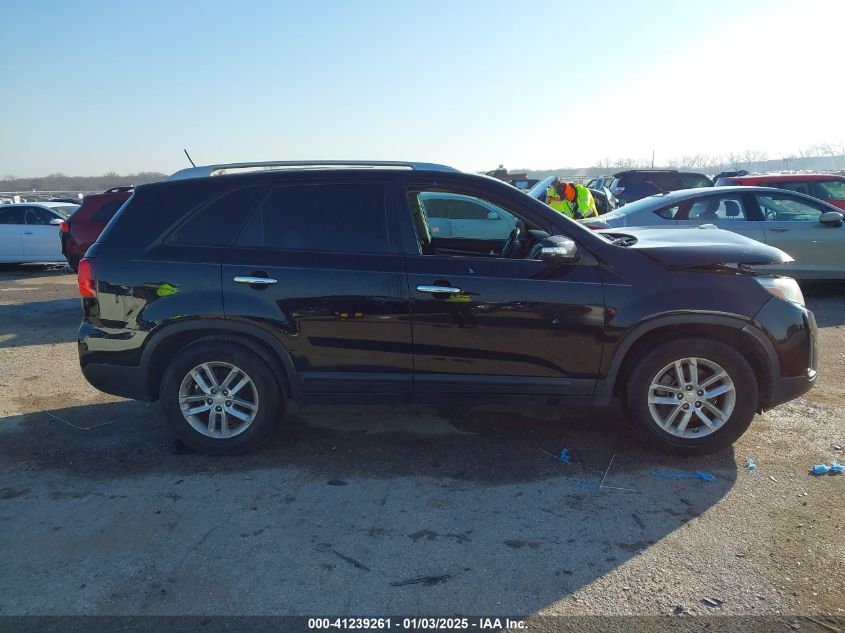 2014 Kia Sorento Lx VIN: 5XYKT4A65EG452392 Lot: 41239261