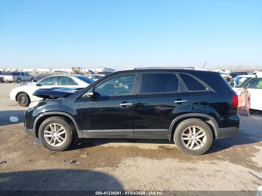 2014 Kia Sorento Lx VIN: 5XYKT4A65EG452392 Lot: 41239261