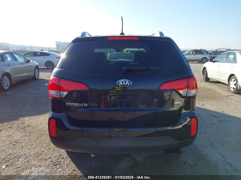 2014 Kia Sorento Lx VIN: 5XYKT4A65EG452392 Lot: 41239261