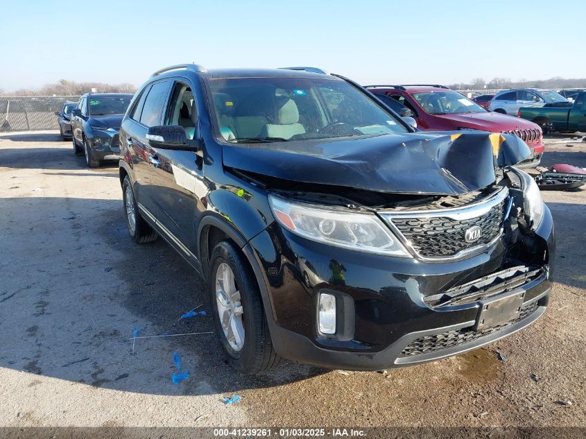 2014 Kia Sorento Lx VIN: 5XYKT4A65EG452392 Lot: 41239261