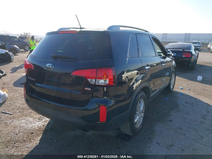 2014 Kia Sorento Lx VIN: 5XYKT4A65EG452392 Lot: 41239261