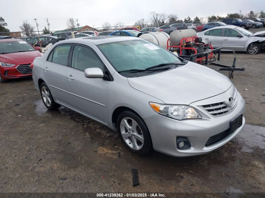 VIN 2T1BU4EEXDC029168 2013 Toyota Corolla, LE no.1