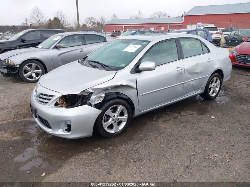 VIN 2T1BU4EEXDC029168 2013 Toyota Corolla, LE no.2