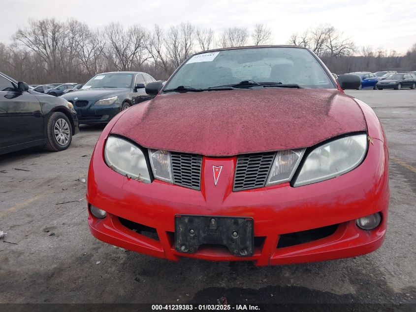 2004 Pontiac Sunfire VIN: 1G2JB12F447327802 Lot: 41239383