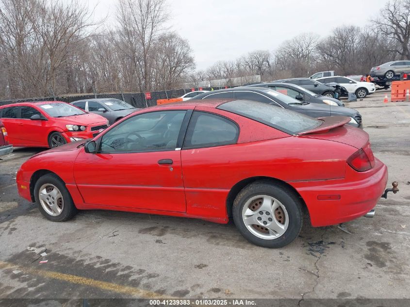 2004 Pontiac Sunfire VIN: 1G2JB12F447327802 Lot: 41239383