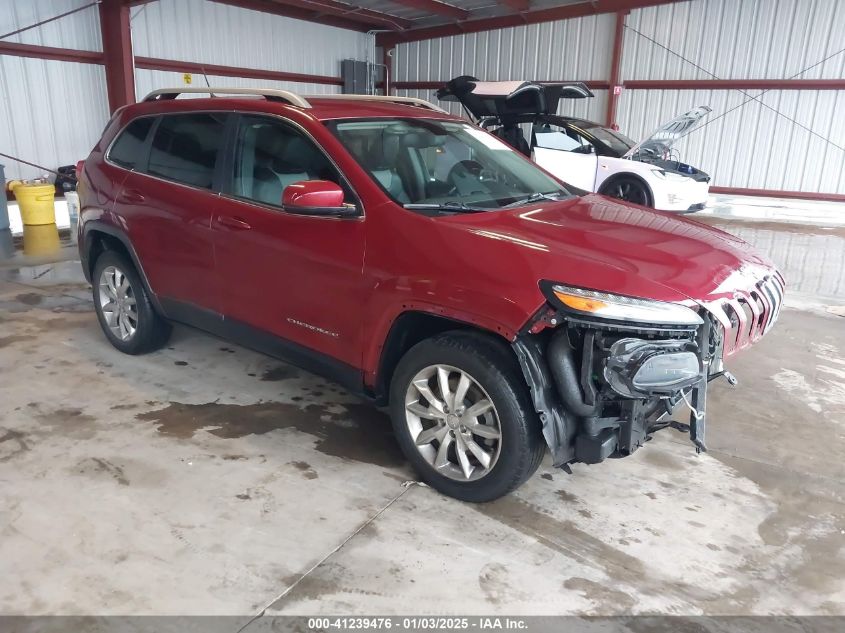 VIN 1C4PJMDS4EW231826 2014 Jeep Cherokee, Limited no.1