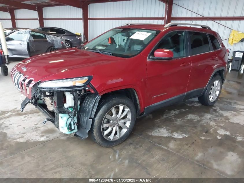 VIN 1C4PJMDS4EW231826 2014 Jeep Cherokee, Limited no.2