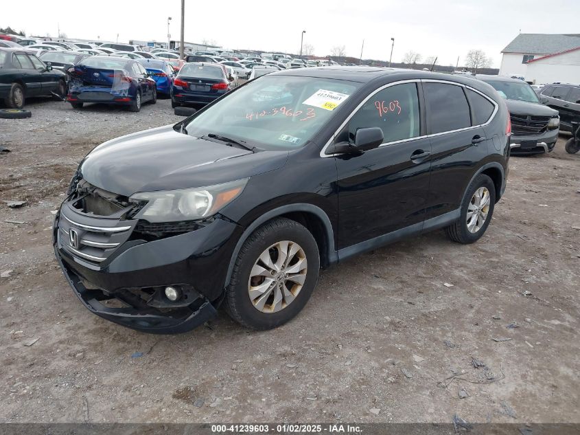 VIN 2HKRM4H53DH672243 2013 Honda CR-V, EX no.2