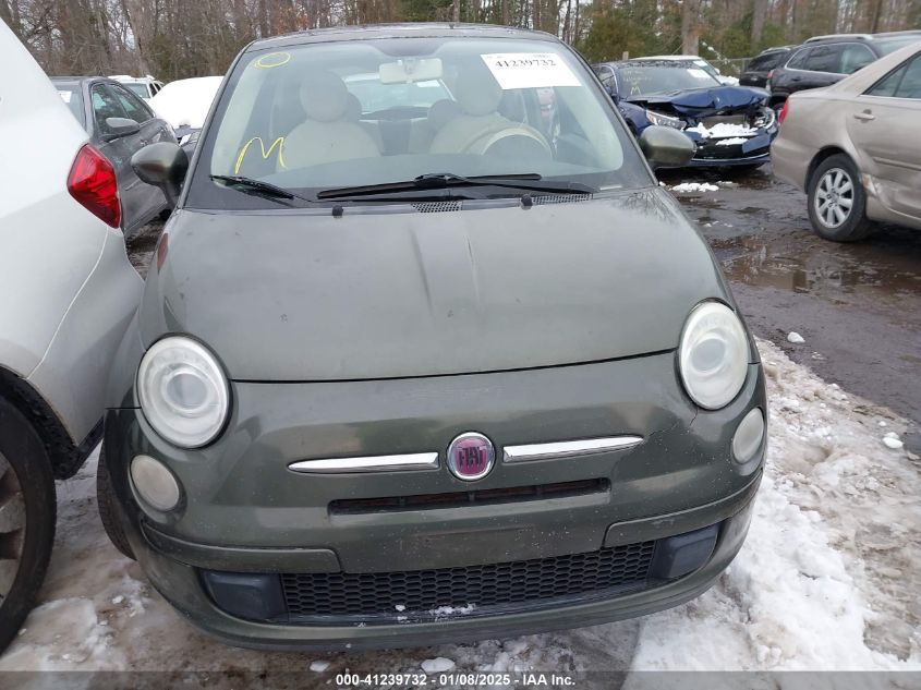 2012 Fiat 500 Pop VIN: 3C3CFFAR1CT120686 Lot: 41239732