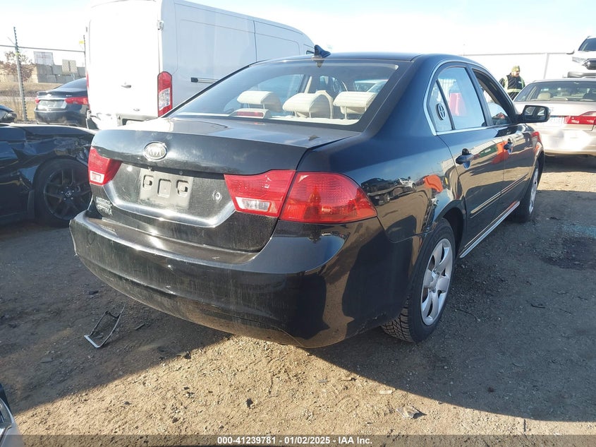 2010 KIA OPTIMA VIN: KNAGG4A82A5395676