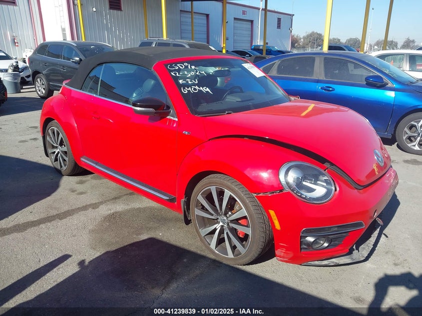 2014 VOLKSWAGEN BEETLE 2.0T R-LINE - 3VW7T7AT2EM800372