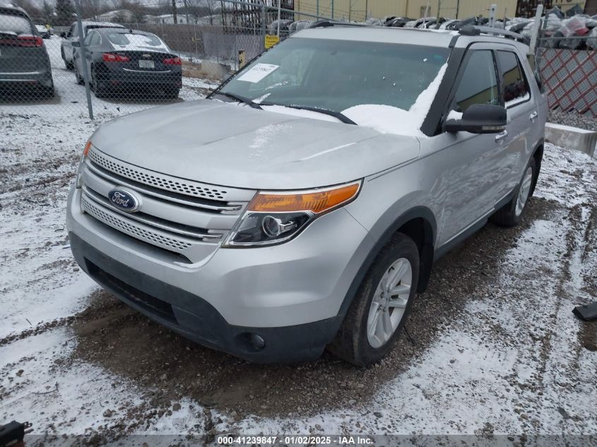 VIN 1FM5K8D89DGA15166 2013 FORD EXPLORER no.2