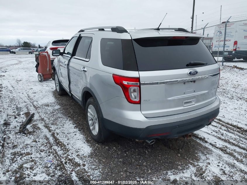 VIN 1FM5K8D89DGA15166 2013 FORD EXPLORER no.3