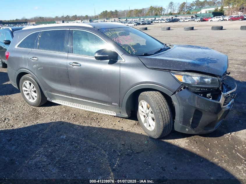 2019 KIA SORENTO 2.4L LX - 5XYPGDA3XKG437009