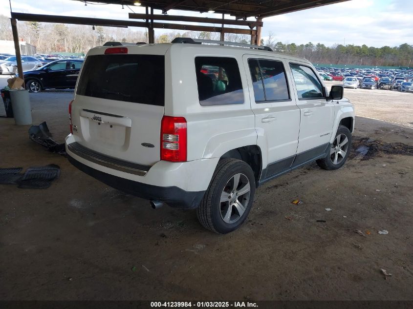 VIN 1C4NJRFB1GD595332 2016 JEEP PATRIOT no.4