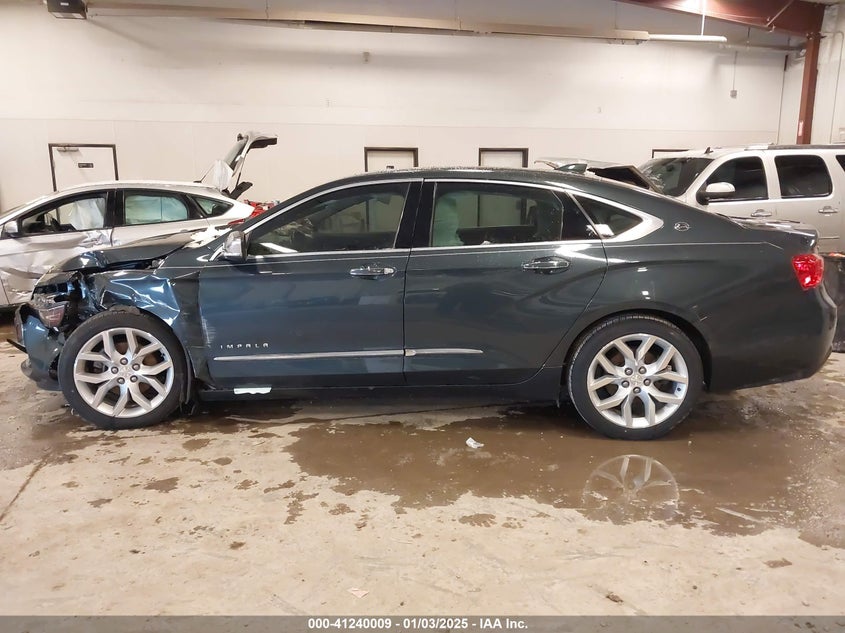 2018 CHEVROLET IMPALA VIN: 2G1125S34J9142144