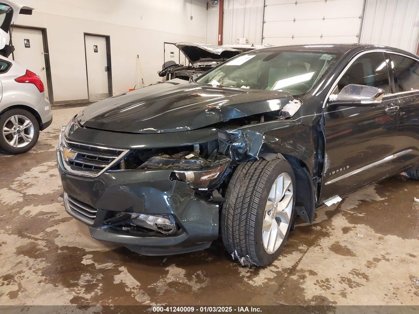 2018 CHEVROLET IMPALA VIN: 2G1125S34J9142144