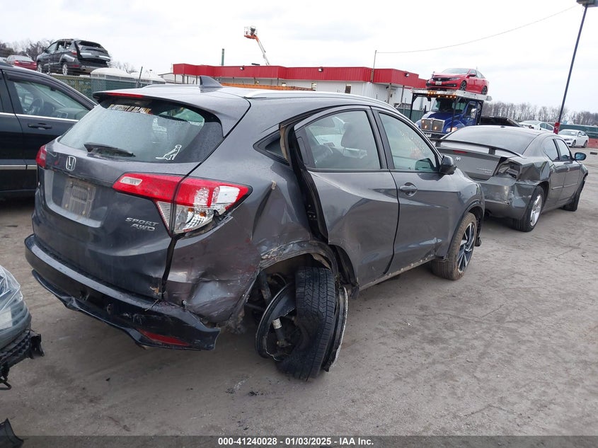 2019 HONDA HR-V SPORT - 3CZRU6H11KG725644