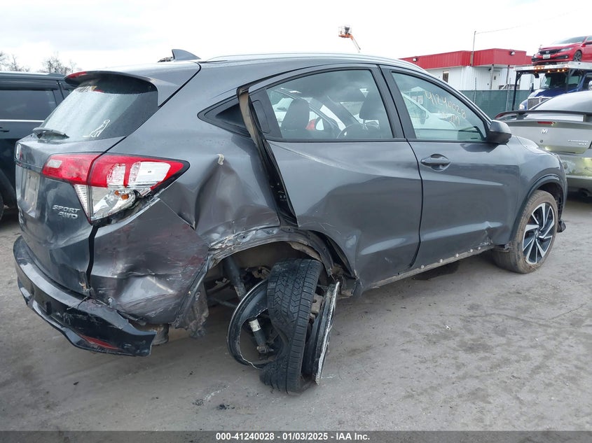 2019 HONDA HR-V SPORT - 3CZRU6H11KG725644