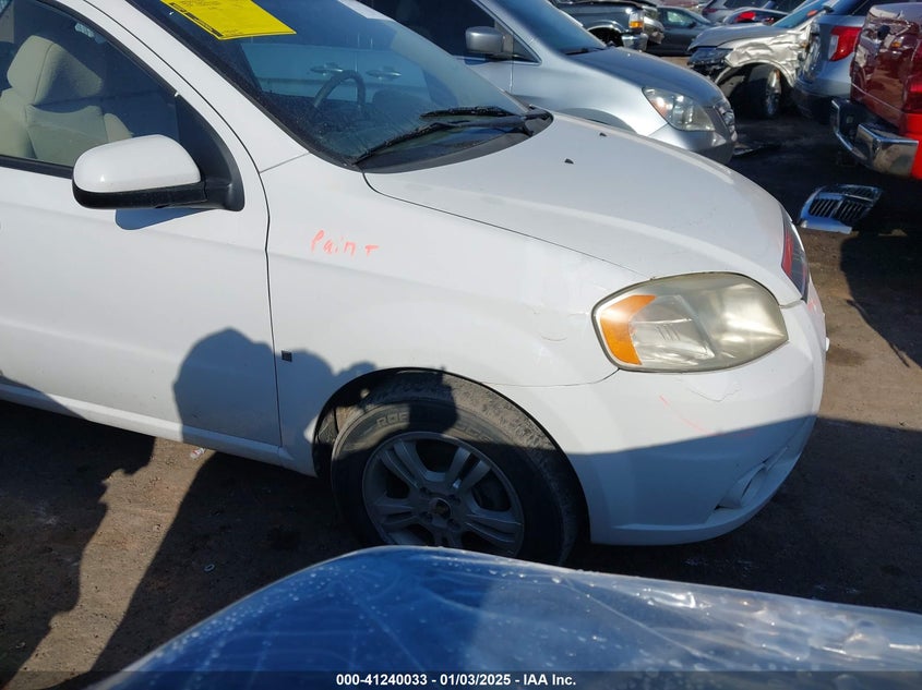 2009 CHEVROLET AVEO VIN: KL1TG56E49B609982