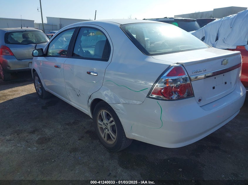 2009 CHEVROLET AVEO VIN: KL1TG56E49B609982