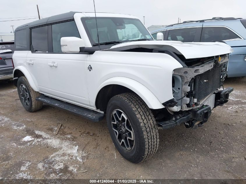 2023 Ford Bronco Outer Banks VIN: 1FMDE5DH4PLB80894 Lot: 41240044