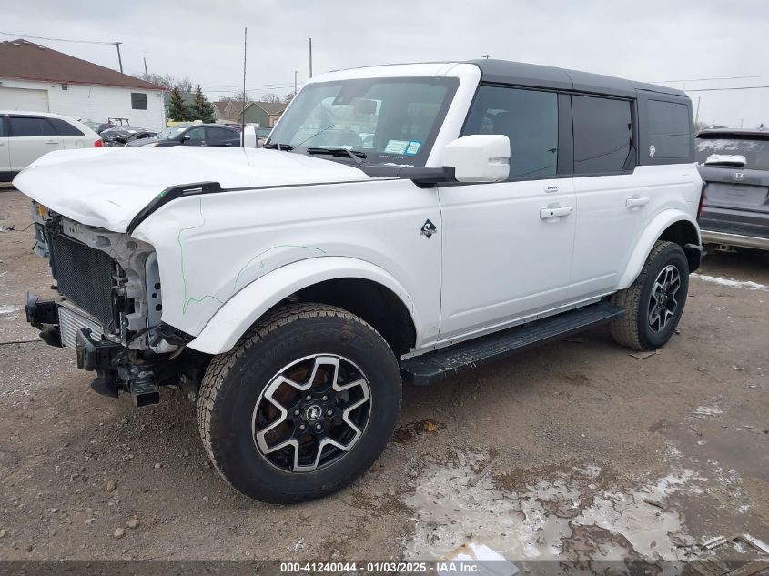 2023 Ford Bronco Outer Banks VIN: 1FMDE5DH4PLB80894 Lot: 41240044