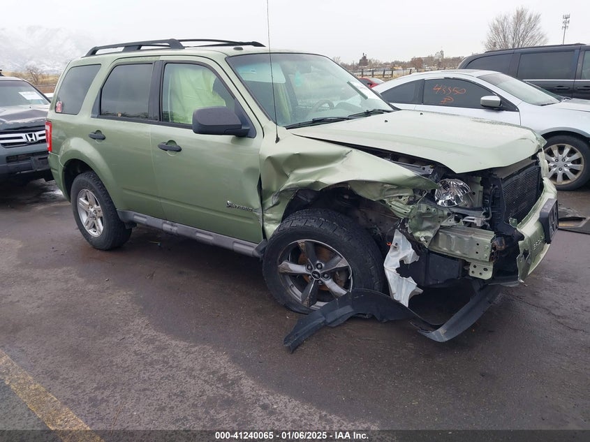 2009 FORD ESCAPE HYBRID VIN: 1FMCU59369KB62126