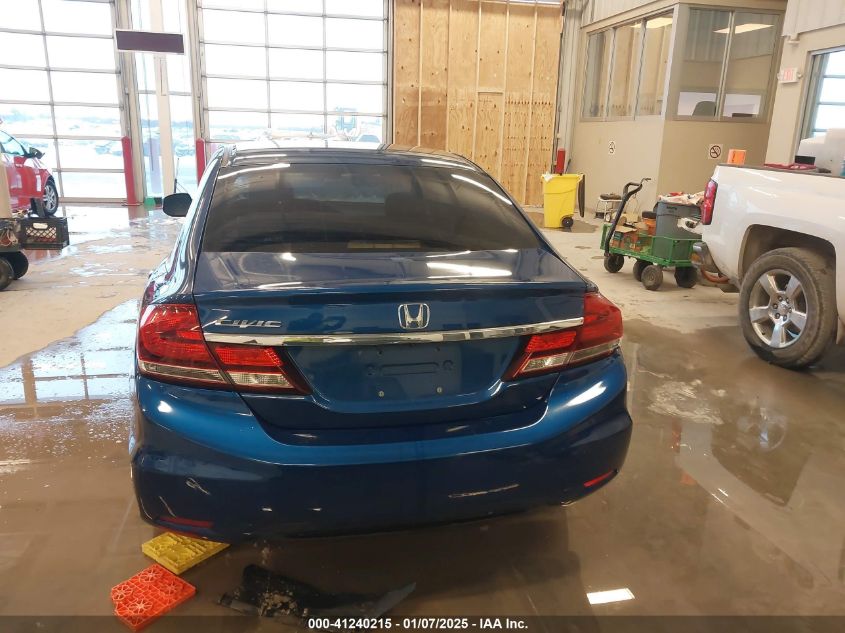 VIN 19XFB2F80DE220796 2013 HONDA CIVIC no.16