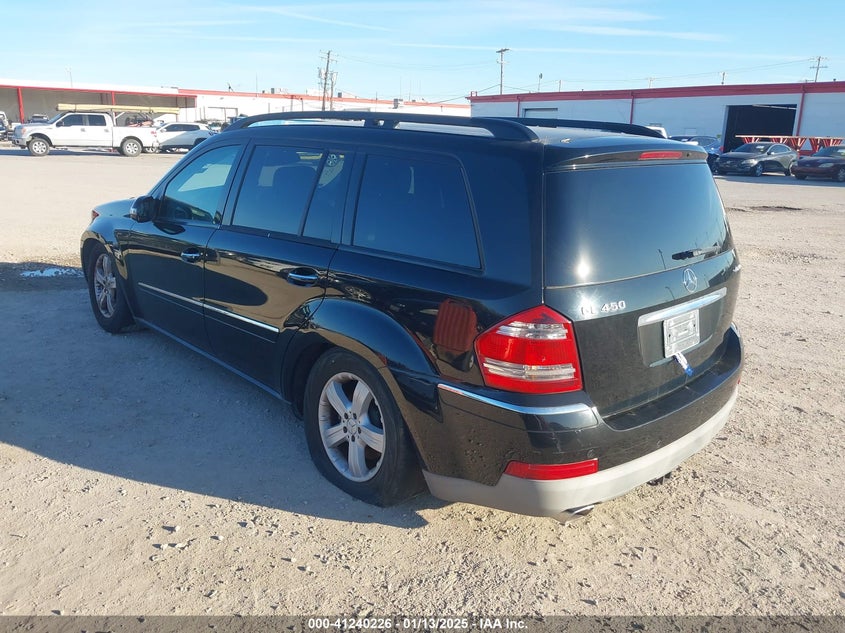 2007 MERCEDES-BENZ GL 450 auction photo 3