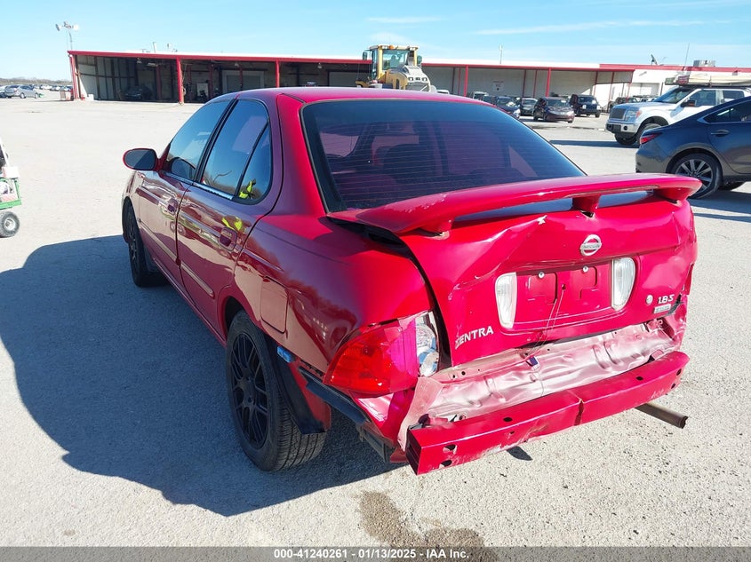 2006 NISSAN SENTRA auction photo 3